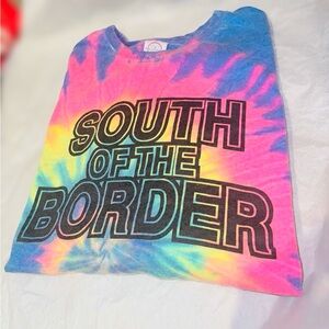 South of the Border Tie-Dye Souvenir Tee from SOTB Attraction - Size XXL